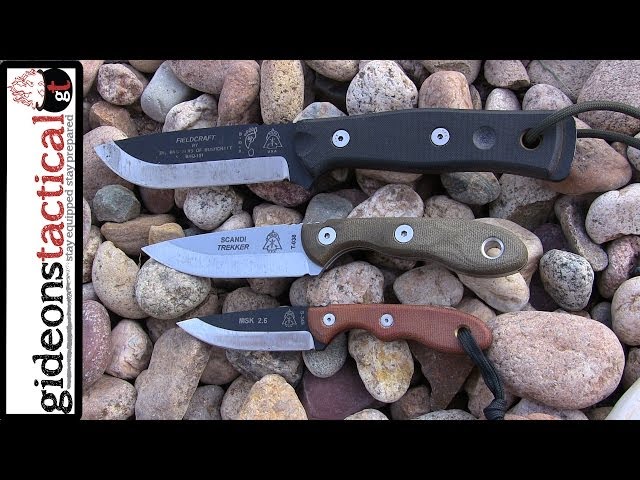 TOPS KNIVES 3 Scandi Knives: All Awesome