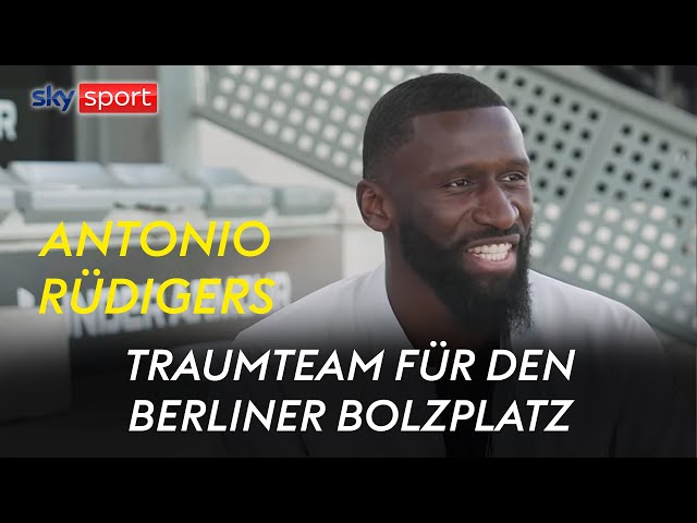 Antonio Rüdiger über Psychospielchen auf dem Platz: "Das gehört dazu!" | Sky Exklusiv Interview