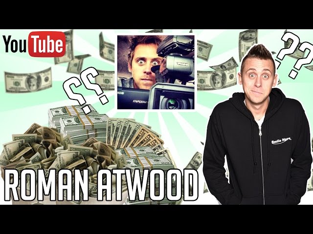 HOW MUCH MONEY DOES ROMAN ATWOOD MAKE ON YOUTUBE 2016 YouTube Earnings