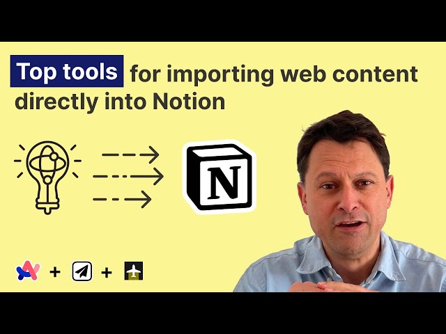 Top Tools for Importing Web Content Directly into Notion