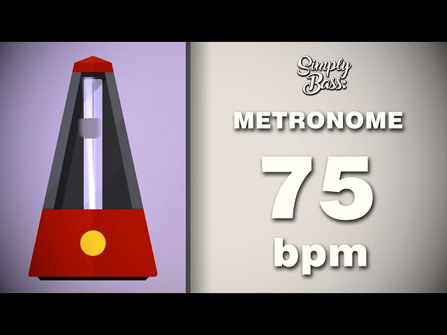 75 bpm - Metronome (Simply Bass)