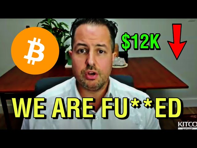 Bitcoin: The Lower Low - They're Ruining Us | Gareth Soloway Bitcoin Update