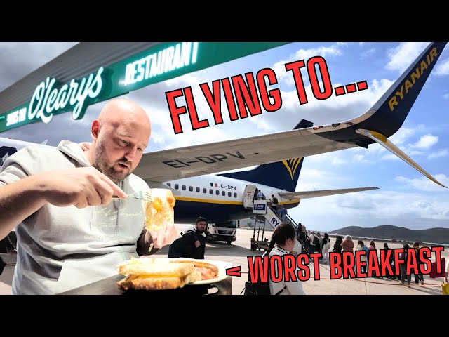 I'M NOT GOING HOME - I'm flying from IBIZA to a mystery location - DO NOT GET AN AIRPORT BREAKFAST !