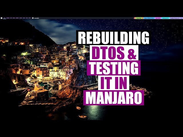 Installing DTOS On Top Of Manjaro Xfce