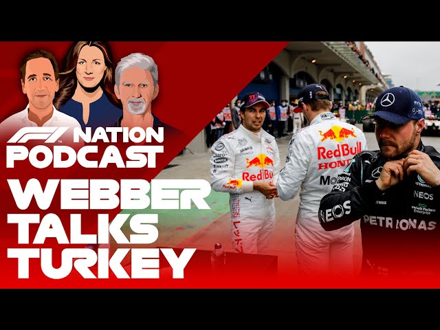 Mark Webber Guest Stars In Our Turkish Grand Prix Review  | F1 Nation Podcast