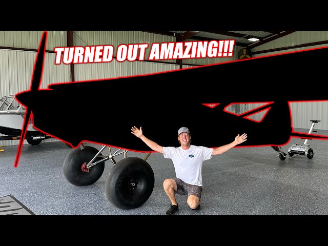 We FINALLY Wrapped Our Carbon Cub and It's SO SWEET!!! + Flying To My First Airplane RACE!!!