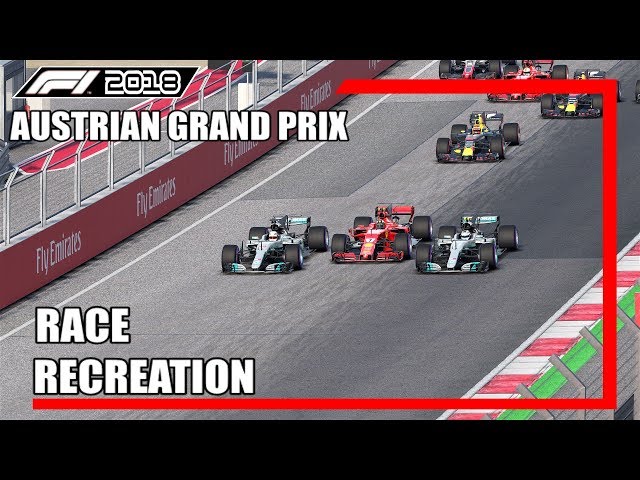 F1 2017 GAME: RECREATING THE 2018 AUSTRIAN GRAND PRIX