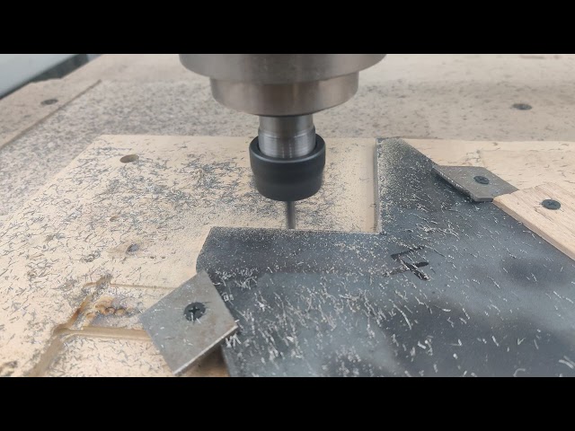 CNC Cleanup: Removing Rough Edges on 1/4" Steel