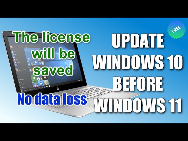 ✨ How to Update Windows 10 to 11➡️Without Data Loss➡️Save License (Official)