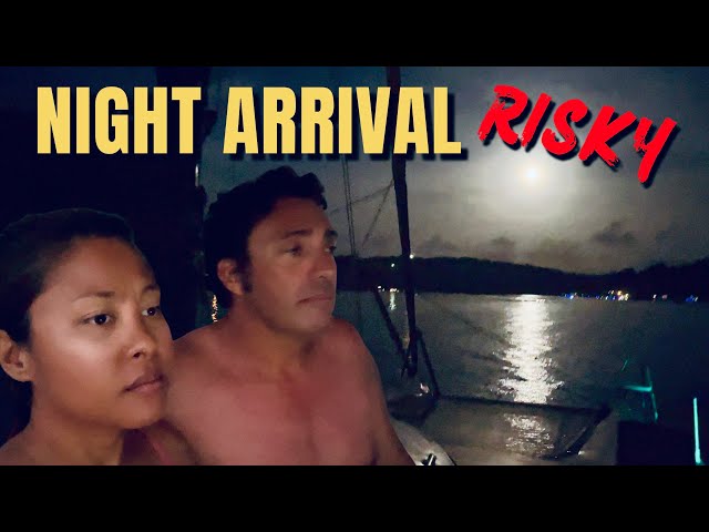 NIGHT ARRIVAL PANAMA - Sailing Life on Jupiter EP118