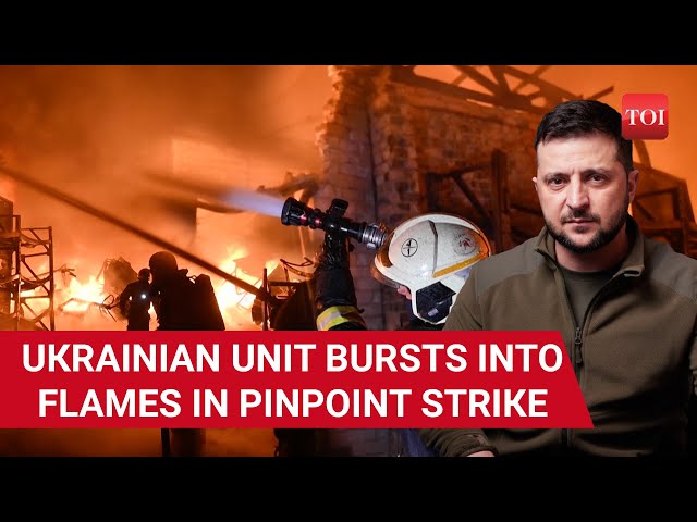 Russia's Pinpoint Strike Burns Ukrainian Unit; Kyiv's Giant UAV Warehouse Gutted In Kharkiv