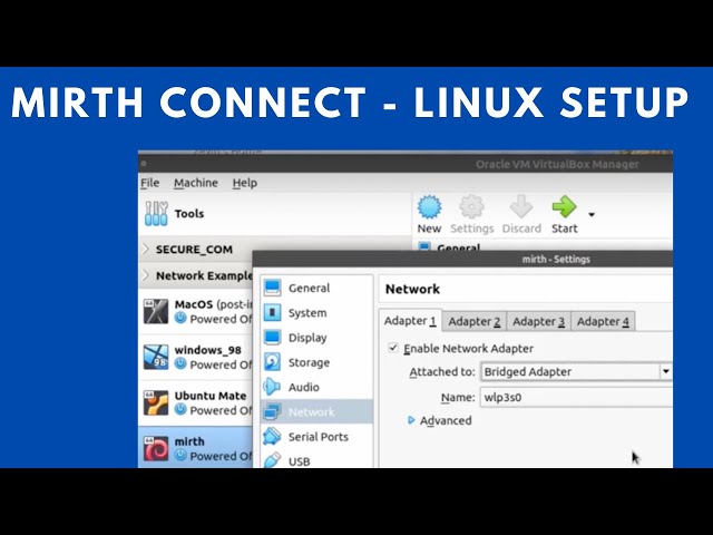 MirthConnect Setup - Installing Linux