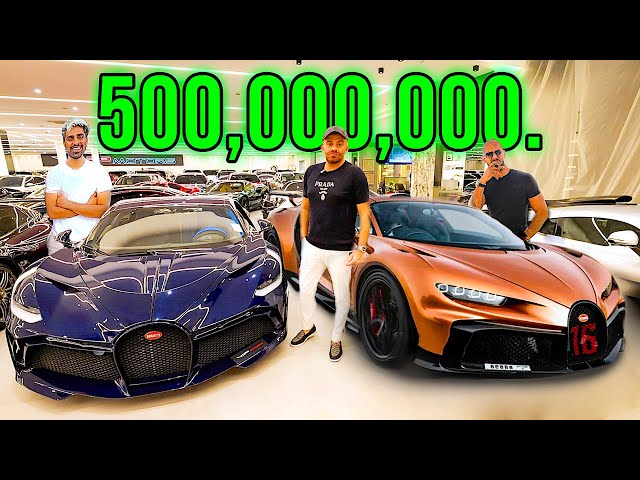 Inside Dubai Billionaire's $500,000,000 Car Dealership (ANDREW TATES BUGATTI) !!!
