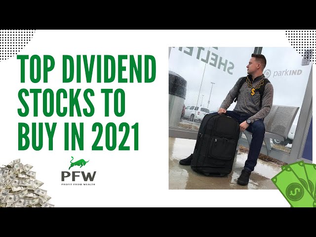 Top 5 Dividend Stocks I'm Adding To My Portfolio in 2021 🔥🔥🔥 (Plus a few Bonus Dividend Stocks!!)