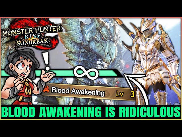 The BEST New Armor Skill - Blood Awakening Breakdown & More - Monster Hunter Rise Sunbreak!