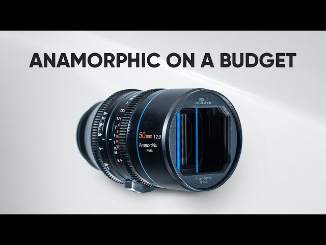 This Anamorphic Lens Can Make Everything Cinematic! SIRUI Venus 50mm T2.9 Anamorphic Lens
