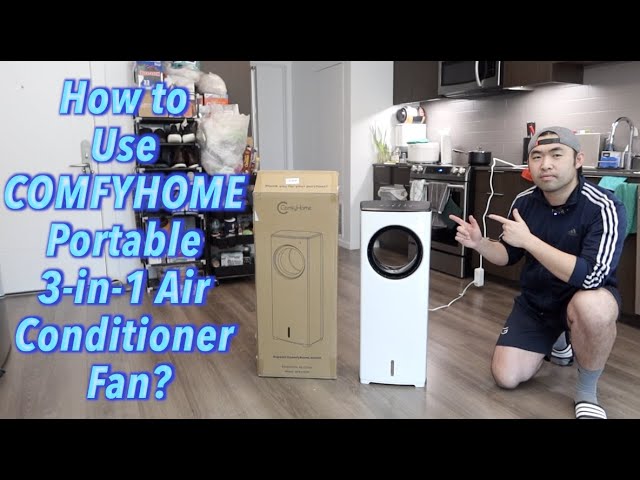 How to Use COMFYHOME 3-in-1 Portable Air Conditioner Fan?