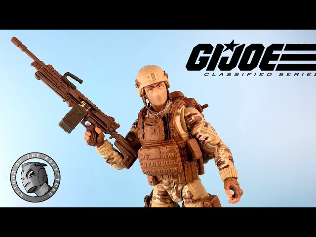 GI JOE CLASSIFIED DELUXE 60TH ANIVERSARY Action soldier infantry action figure review
