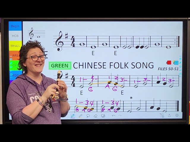4 green belt - Chinese Folk Song