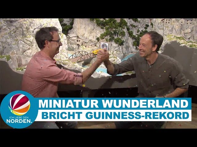 Größte Modelleisenbahn: Miniatur Wunderland bricht erneut Guinness-Rekord