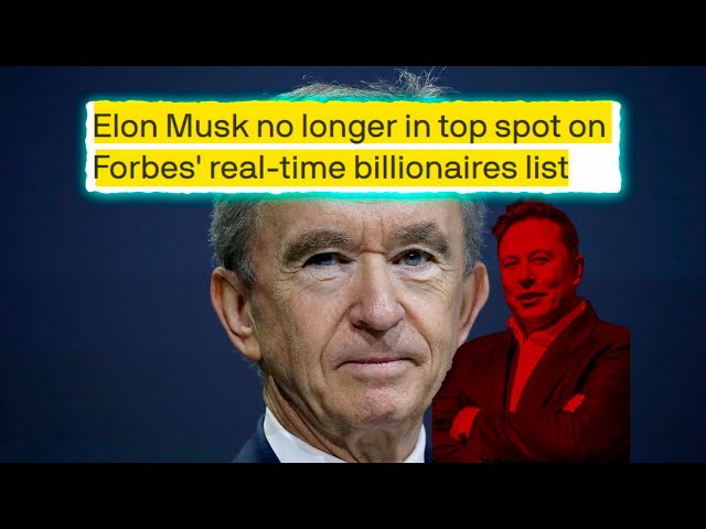 NO MORE! ELON MUSK IS THE FIRST BILLIONAIRE IN THE WORLD