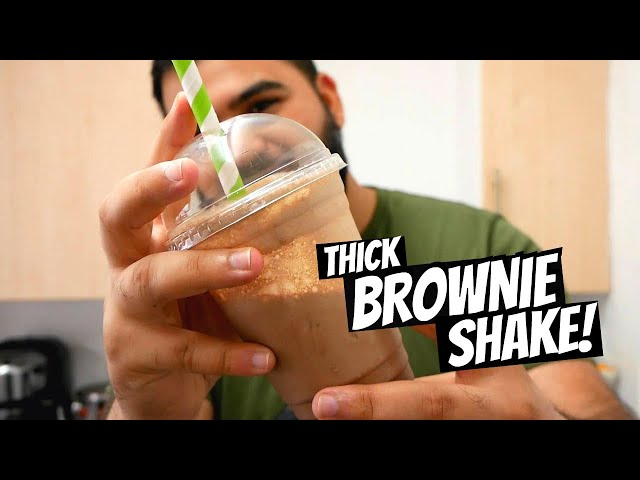 BROWNIE ICE CREAM SHAKE | Halal Chef