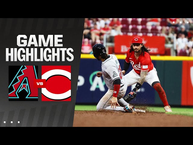 D-backs vs. Reds Game Highlights (5/8/24) | MLB Highlights