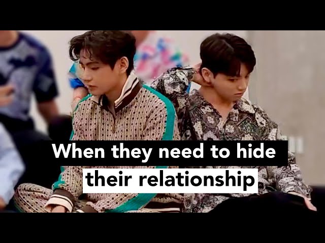 When Taekook need to hide their emotions/desires | Taekook analysis