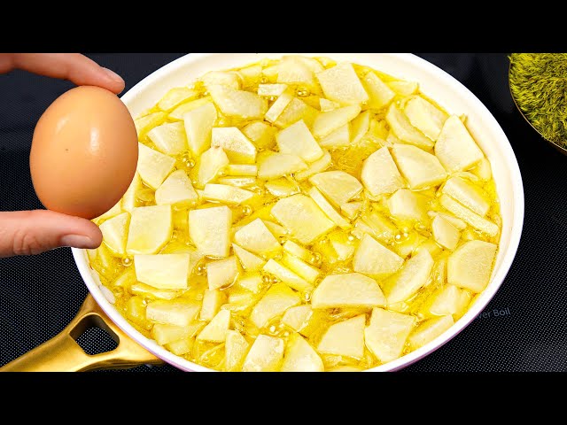ONLY 3 ingredients! Just add eggs to potatoes! It's so delicious! 🔝 Easy breakfast or dinner recipes