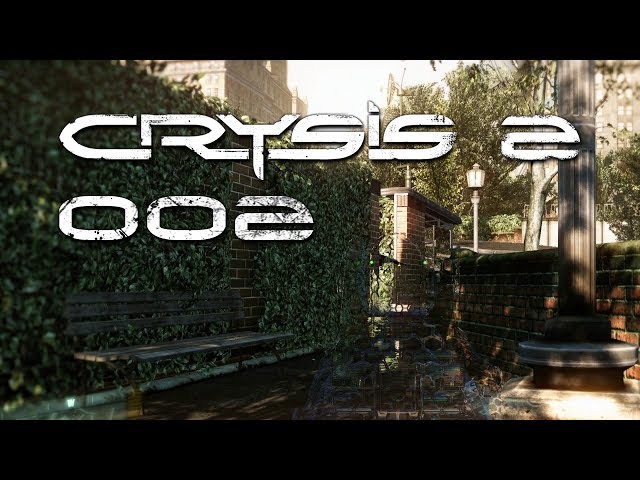 Crysis 2: #002 - Schaut ein Typ um die Mauer... | Gameplay [DE/1080p]
