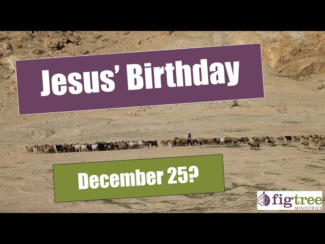 Feast of Tabernacles and Jesus Birthday