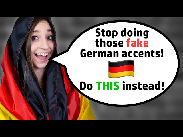 How to do a German accent (by a German native!) | Feli from Germany