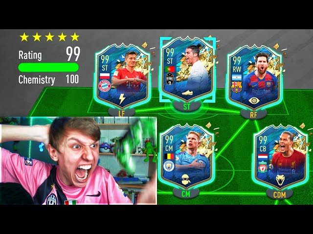 99 RATED!! - GREATEST 195 RATED TOTS FUT DRAFT!! (FIFA 20)