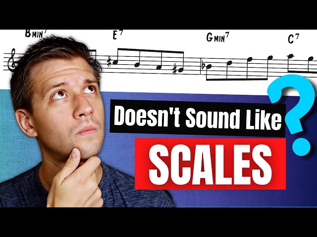 How to Play Scales over Jazz Chords (Without Sounding Like Scales)