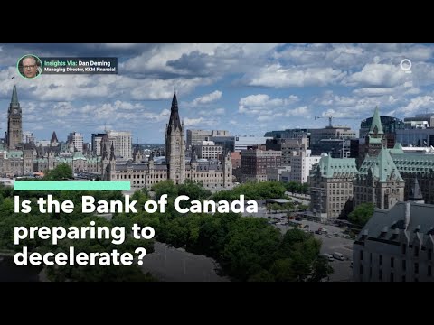 Will the Bank of Canada be the First to Decelerate?