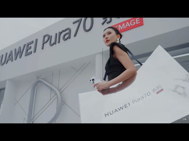 Check-out Exclusive New Huawei Brand Store in Shanghai North | Huawei Pura 70 Series