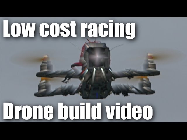 Low cost miniquad racing drone build video PART 4