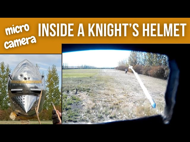 A Knights-Eye View | Micro Camera Inside a Knights Helmet