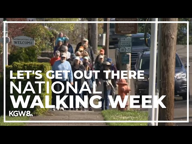 Pounding the pavement on National Walking Week | Let's Get Out There