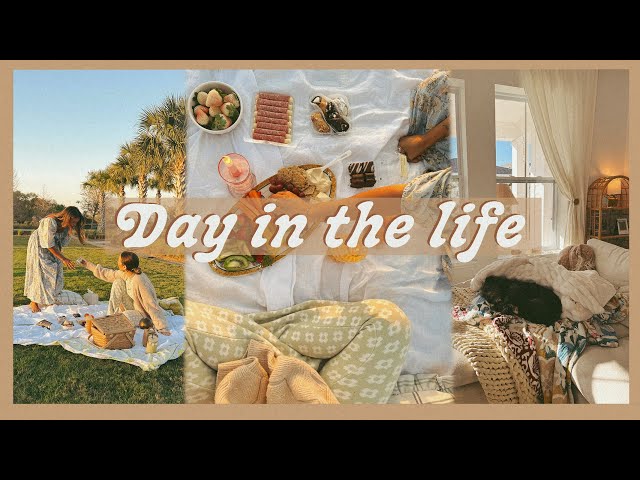 DAY IN THE LIFE | tidying, baking, & picnics!