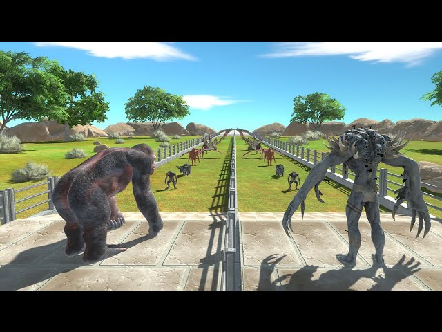 Scourge vs Goro Who is Faster and Stronger? - Animal Revolt Battle Simulator