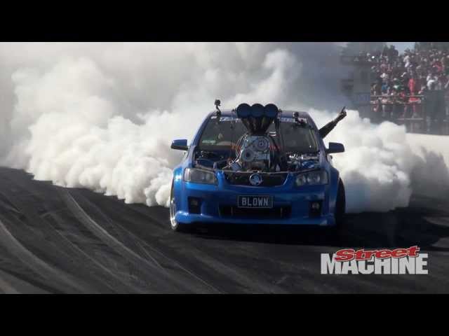 Summernats 27 - BLOWN on Fire during Masters qualifying