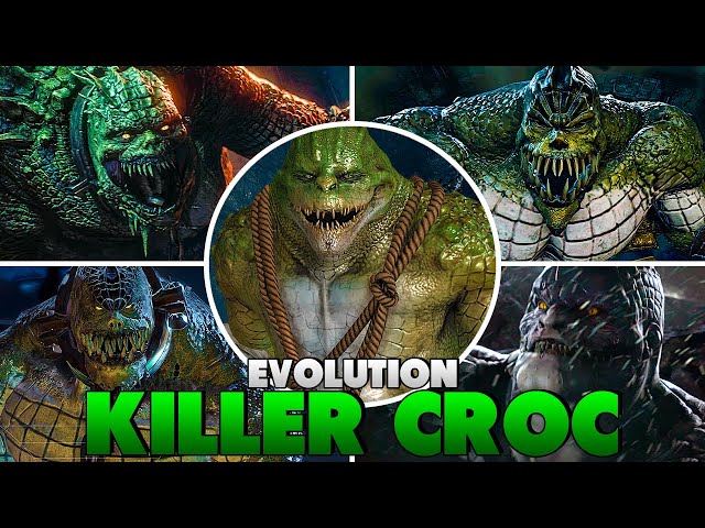 Evolution of Killer Croc in Batman Arkham Games (2009 - 2023)
