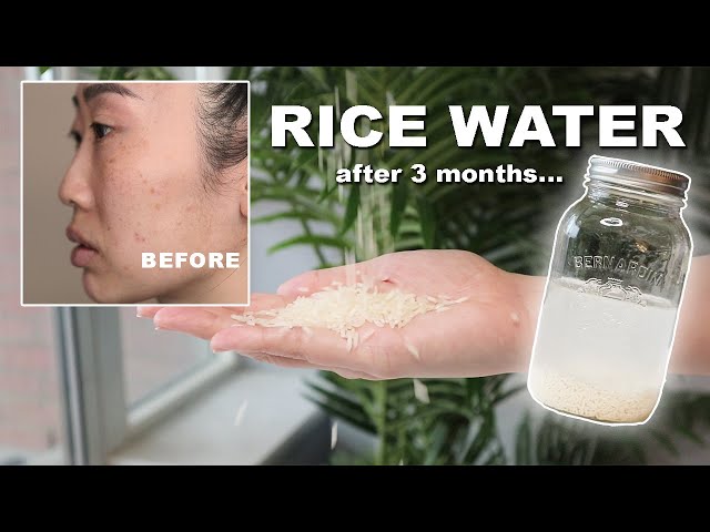 We used RICE WATER for 3 months and can't believe the results....