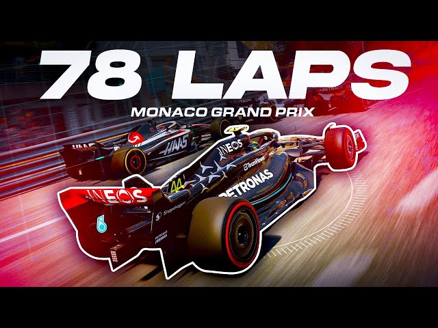 F1 23 Gameplay: Monaco 100% Race Lewis Hamilton