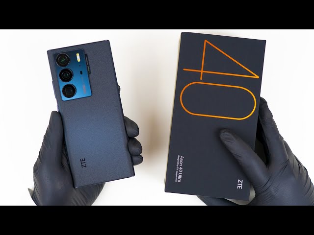 ZTE Axon 40 Ultra Unboxing + Gameplay