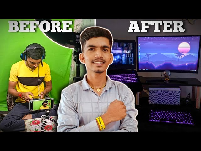 MY GAMING SETUP BEFORE AFTER | MINIBOY