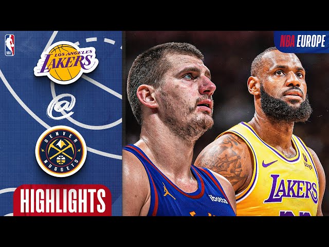 Nikola Jokić Show! 🤩 | Denver Nuggets 119-107 Los Angeles Lakers | Game Highlights