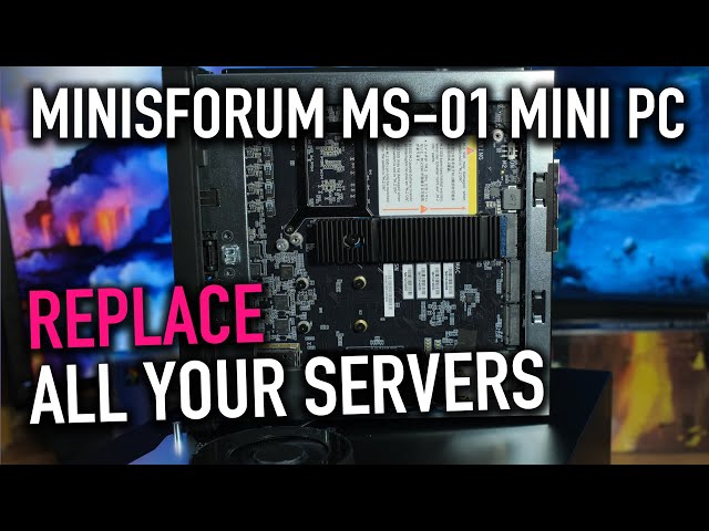 Minisforum MS-01: The Ultimate Mini Home Server (I Installed Proxmox & VMs!)
