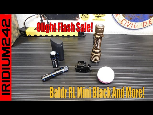 Olight Flash sale:  Baldr RL Mini And More!